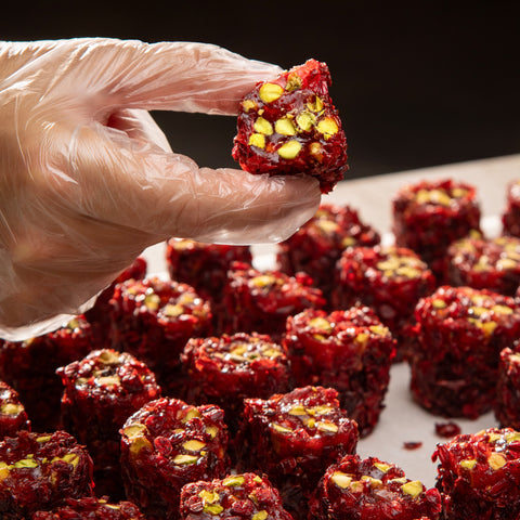 Nar Antep Fıstıklı Zereşkli Lokum 500 gr