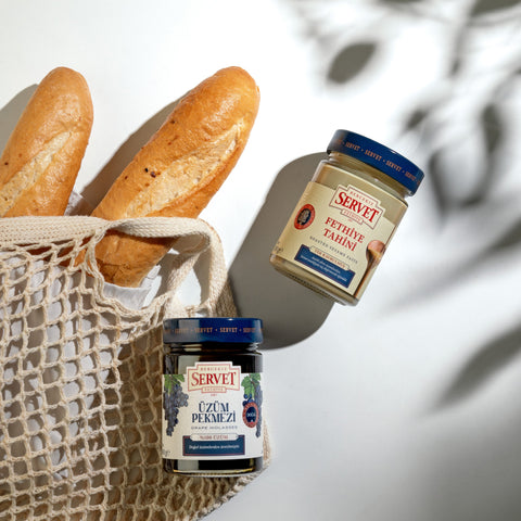 Servet Tahini 300g + Üzüm Pekmezi 400g