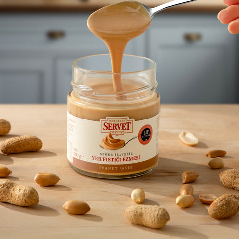 Şeker İlavesiz Yer Fıstığı Ezmesi 200g