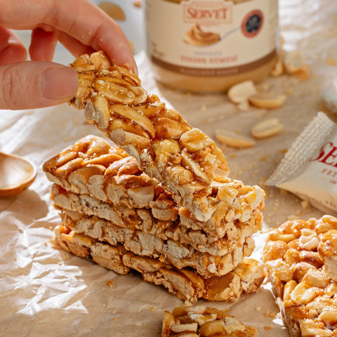 Şeker İlavesiz Yer Fıstığı Krokan Bar 20g 6'lı Paket