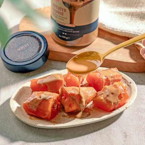 Double Roasted Fresh Servet Tahini - 500g Pack of 3