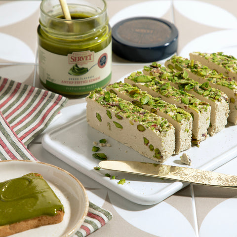Tahini Halva with Pistachios 400g + Pistachio Paste 200g