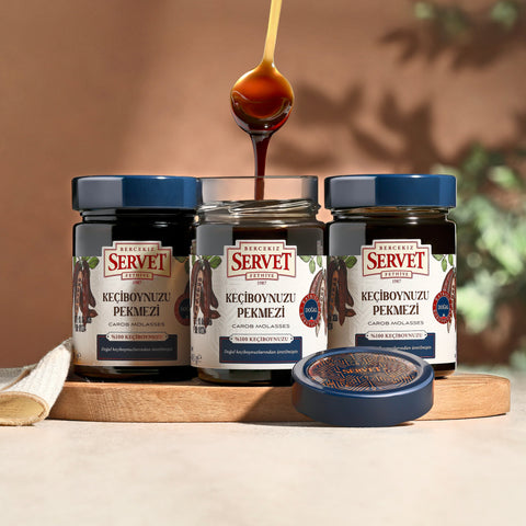 Natural Carob Molasses (Carob) 3-Pack